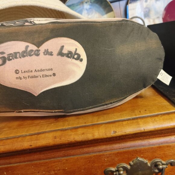 Fiddlers Elbow Labrador Large Vintage Fiddlers Elbow Weighted Door Stop Pillow - Picture 11 of 13